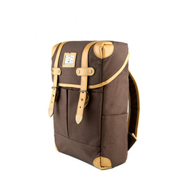 NEW SQUARE BACKPACK - BROWN